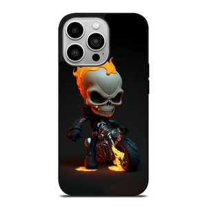 MINI GHOST RIDER KAWAII MARVEL  iPhone 14 Pro Case Cover