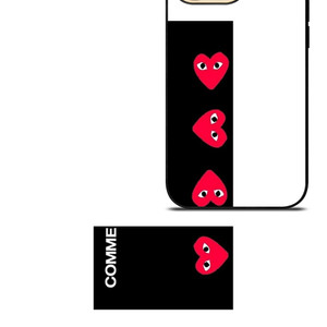 COMME DES GARCONS VERTICAL LOGO iPhone 14 Pro Max Case Cover