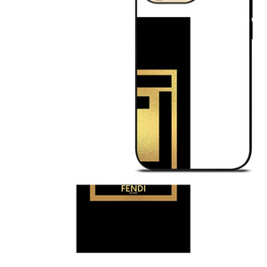 FENDI ROMA LOGO GOLD iPhone 14 Pro Max Case Cover