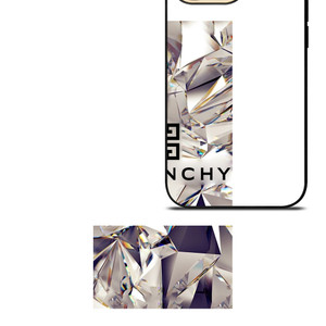 GIVENCY LOGO GLASS iPhone 14 Pro Max Case Cover