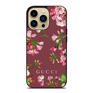 GUCCI FLORAL LOGO iPhone 14 Pro Max Case Cover GUCCI FLORAL LOGO iPhone 14 Pro Max Case Cover