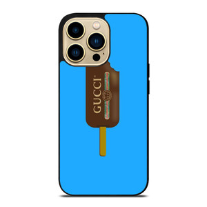 GUCCI LOGO CHOCOLATE ICE CREAM iPhone 14 Pro Max Case Cover