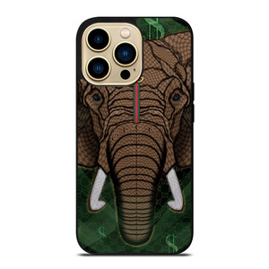 GUCCI LOGO ELEPHANT ICON iPhone 14 Pro Max Case Cover GUCCI LOGO ELEPHANT ICON iPhone 14 Pro Max Case Cover