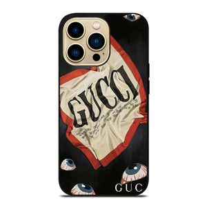 GUCCI LOGO EYES ART iPhone 14 Pro Max Case Cover