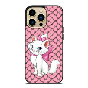 GUCCI LOGO PATTERN ARISTOCAT MARIE DISNEY iPhone 14 Pro Max Case Cover GUCCI LOGO PATTERN ARISTOCAT MARIE DISNEY iPhone 14 Pro Max Case Cover