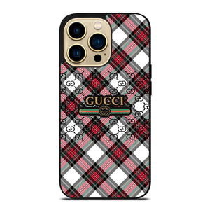 GUCCI LOGO PATTERN ICON iPhone 14 Pro Max Case Cover