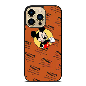 GUCCI LOGO PATTERN MICKEY MOUSE DISNEY SPRING SUMMER iPhone 14 Pro Max Case Cover GUCCI LOGO PATTERN MICKEY MOUSE DISNEY SPRING SUMMER iPhone 14 Pro Max Case Cover