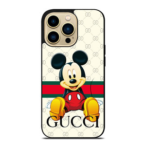 GUCCI LOGO PATTERN MICKEY MOUSE DISNEY iPhone 14 Pro Max Case Cover GUCCI LOGO PATTERN MICKEY MOUSE DISNEY iPhone 14 Pro Max Case Cover