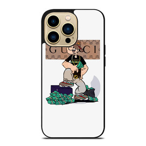 GUCCI LOGO POPPEYE CARTOON iPhone 14 Pro Max Case Cover GUCCI LOGO POPPEYE CARTOON iPhone 14 Pro Max Case Cover