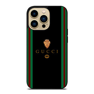 GUCCI LOGO STRIPE iPhone 14 Pro Max Case Cover
