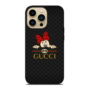 GUCCI LOGO X MINNIE MOUSE DISNEY iPhone 14 Pro Max Case Cover