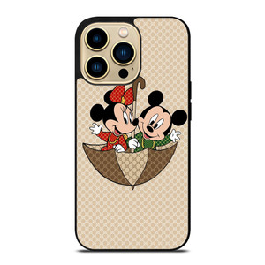 GUCCI MICKEY MINNIE MOUSE UMBRELLA iPhone 14 Pro Max Case Cover GUCCI MICKEY MINNIE MOUSE UMBRELLA iPhone 14 Pro Max Case Cover