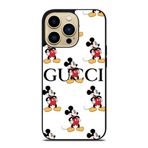 GUCCI MICKEY MOUSE DISNEY PATTERN iPhone 14 Pro Max Case Cover GUCCI MICKEY MOUSE DISNEY PATTERN iPhone 14 Pro Max Case Cover