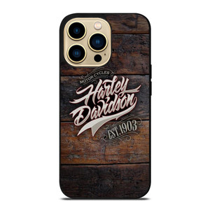 HARLEY DAVIDSON 1903 LOGO iPhone 14 Pro Max Case Cover HARLEY DAVIDSON 1903 LOGO iPhone 14 Pro Max Case Cover