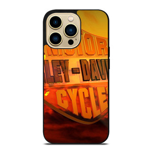 HARLEY DAVIDSON ORANGE LOGO iPhone 14 Pro Max Case Cover HARLEY DAVIDSON ORANGE LOGO iPhone 14 Pro Max Case Cover