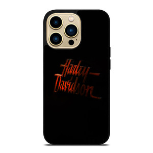 HARLEY DAVIDSON RED GLOW LOGO iPhone 14 Pro Max Case Cover HARLEY DAVIDSON RED GLOW LOGO iPhone 14 Pro Max Case Cover