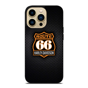 HARLEY DAVIDSON ROUTE 66 LOGO BADGE iPhone 14 Pro Max Case Cover HARLEY DAVIDSON ROUTE 66 LOGO BADGE iPhone 14 Pro Max Case Cover