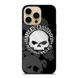 HARLEY DAVIDSON SKULL LOGO 2 iPhone 14 Pro Max Case Cover