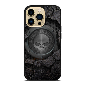 HARLEY DAVIDSON SKULL LOGO iPhone 14 Pro Max Case Cover HARLEY DAVIDSON SKULL LOGO iPhone 14 Pro Max Case Cover