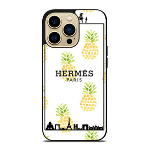 HERMES PARIS PINEAPPLE iPhone 14 Pro Max Case Cover HERMES PARIS PINEAPPLE iPhone 14 Pro Max Case Cover