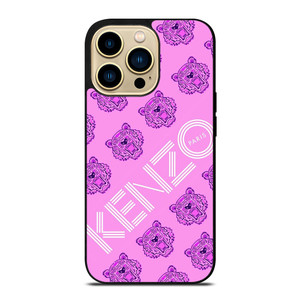 KENZO PARIS LOGO PINK TIGER ICON iPhone 14 Pro Max Case Cover KENZO PARIS LOGO PINK TIGER ICON iPhone 14 Pro Max Case Cover