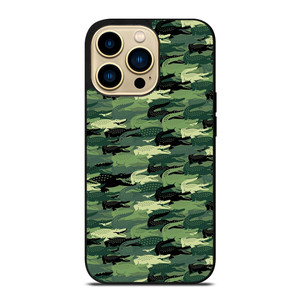 LACOSTE CAMO LOGO iPhone 14 Pro Max Case Cover LACOSTE CAMO LOGO iPhone 14 Pro Max Case Cover