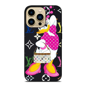 LOUIS VUITTON LOGO DAISY DUCK DISNEY iPhone 14 Pro Max Case Cover LOUIS VUITTON LOGO DAISY DUCK DISNEY iPhone 14 Pro Max Case Cover