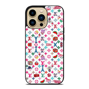 LOUIS VUITTON LOGO LV HAPPINESS iPhone 14 Pro Max Case Cover