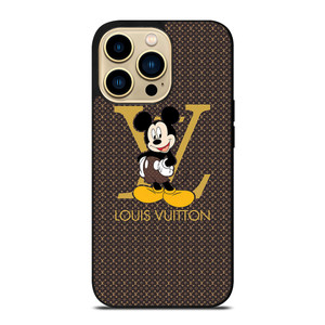 LOUIS VUITTON LV MICKEY MOUSE iPhone 14 Pro Max Case Cover LOUIS VUITTON LV MICKEY MOUSE iPhone 14 Pro Max Case Cover