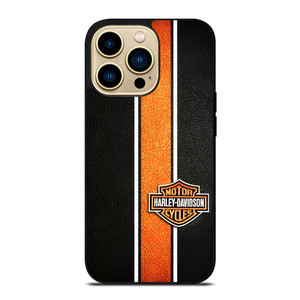 MARLEY DAVIDSON LOGO ON LEATHER iPhone 14 Pro Max Case Cover MARLEY DAVIDSON LOGO ON LEATHER iPhone 14 Pro Max Case Cover