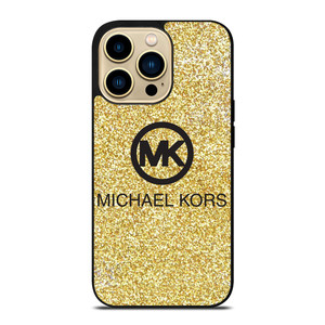 MICHAEL KORS MK GOLD LOGO ICON iPhone 14 Pro Max Case Cover MICHAEL KORS MK GOLD LOGO ICON iPhone 14 Pro Max Case Cover