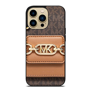 MICHAEL KORS MK LOGO BROWN SHOULDER BAG iPhone 14 Pro Max Case Cover MICHAEL KORS MK LOGO BROWN SHOULDER BAG iPhone 14 Pro Max Case Cover