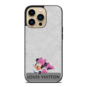MINNIE MOUSE DISNEY FEAT LOUIS VUITTON LV iPhone 14 Pro Max Case Cover MINNIE MOUSE DISNEY FEAT LOUIS VUITTON LV iPhone 14 Pro Max Case Cover