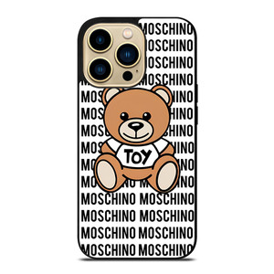 MOSCHINO MOSCHINO BEAR iPhone 14 Pro Max Case Cover MOSCHINO MOSCHINO BEAR iPhone 14 Pro Max Case Cover
