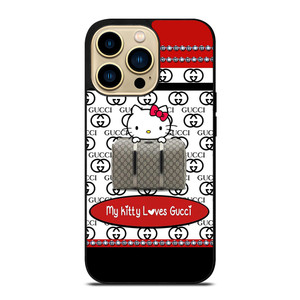 MY KITTY LOVES GUCCI LOGO iPhone 14 Pro Max Case Cover MY KITTY LOVES GUCCI LOGO iPhone 14 Pro Max Case Cover