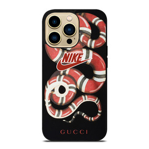 NIKE x GUCCI SNAKE LOGO ICON iPhone 14 Pro Max Case Cover NIKE x GUCCI SNAKE LOGO ICON iPhone 14 Pro Max Case Cover