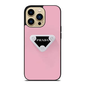 PINK PRADA LOGOEMBLEM iPhone 14 Pro Max Case Cover PINK PRADA LOGOEMBLEM iPhone 14 Pro Max Case Cover