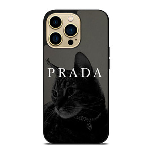 PRADA LOGO CAT iPhone 14 Pro Max Case Cover PRADA LOGO CAT iPhone 14 Pro Max Case Cover