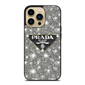 PRADA MILANO LOGO ON DIAMOND iPhone 14 Pro Max Case Cover PRADA MILANO LOGO ON DIAMOND iPhone 14 Pro Max Case Cover