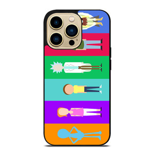 RICK AND MORTY CHARACTER iPhone 14 Pro Max Case Cover RICK AND MORTY CHARACTER iPhone 14 Pro Max Case Cover