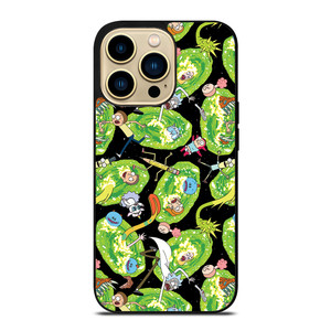 RICK AND MORTY PATTERN ALL iPhone 14 Pro Max Case Cover RICK AND MORTY PATTERN ALL iPhone 14 Pro Max Case Cover