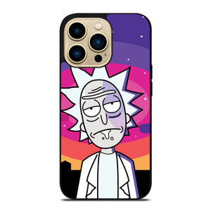 RICK AND MORTY PURPLE ART iPhone 14 Pro Max Case Cover