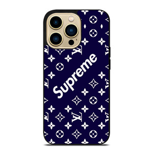 SUPREME NAVY PATTREN iPhone 14 Pro Max Case Cover SUPREME NAVY PATTREN iPhone 14 Pro Max Case Cover