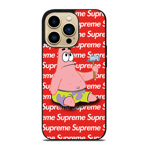 SUPREME PATRICK AND HAMMER iPhone 14 Pro Max Case Cover SUPREME PATRICK AND HAMMER iPhone 14 Pro Max Case Cover