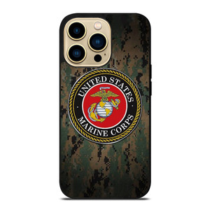 USMC MARINE CAMO iPhone 14 Pro Max Case Cover