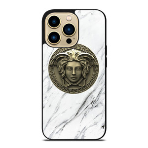 VERSACE GOLDEN MEDUSA EMBLEM iPhone 14 Pro Max Case Cover