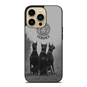 VERSACE LOGO DOBERMAN iPhone 14 Pro Max Case Cover