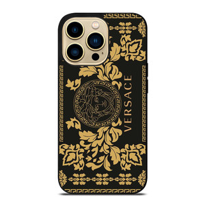 VERSACE LOGO ORNAMENT iPhone 14 Pro Max Case Cover VERSACE LOGO ORNAMENT iPhone 14 Pro Max Case Cover