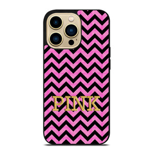 VICTORIA'S SECRET PINK CHEVRON iPhone 14 Pro Max Case Cover VICTORIA'S SECRET PINK CHEVRON iPhone 14 Pro Max Case Cover