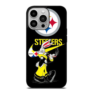 PITTSBURGH STELER LOONEY TUNES NIKE iPhone 14 Pro Case Cover PITTSBURGH STELER LOONEY TUNES NIKE iPhone 14 Pro Case Cover